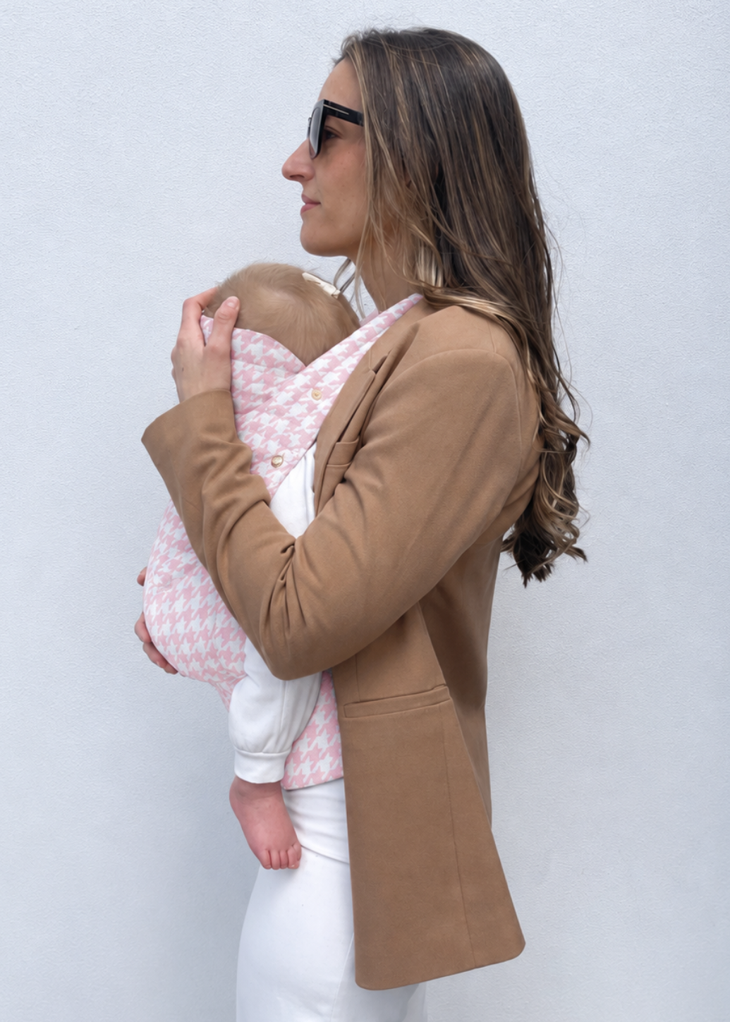 Houndstooth Pink Tweed PRE SALE