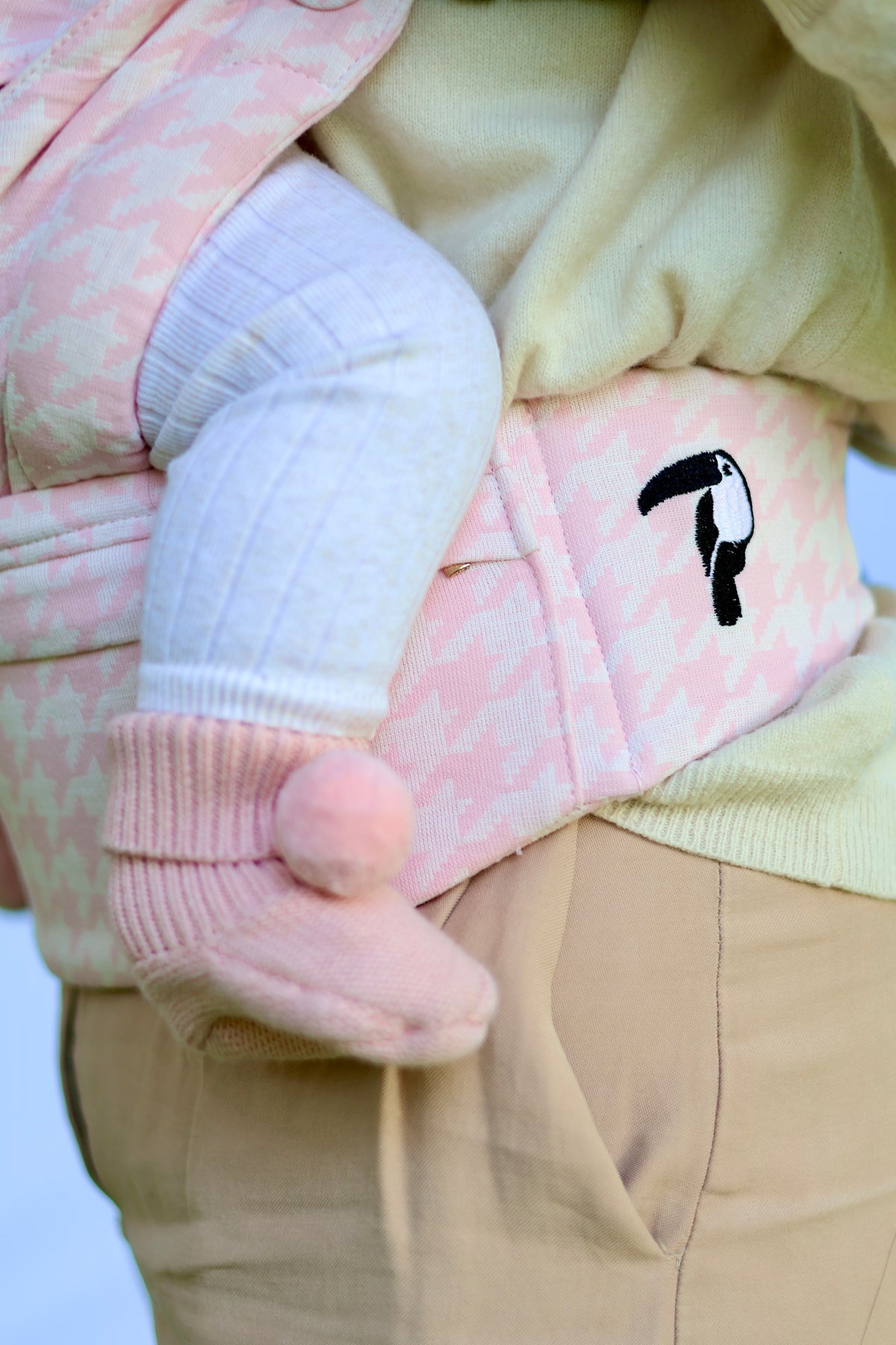 Houndstooth Pink Tweed