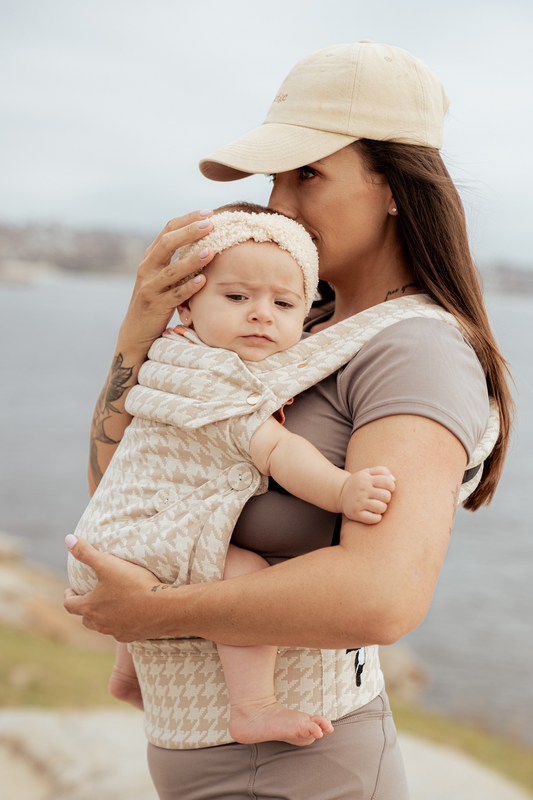 Baby Carrier Beige Tweed